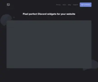 Widgetbot.io(Discord) Screenshot