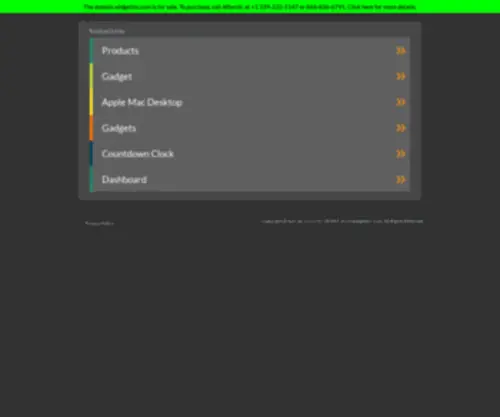 Widgetinc.com(Widget Inc) Screenshot