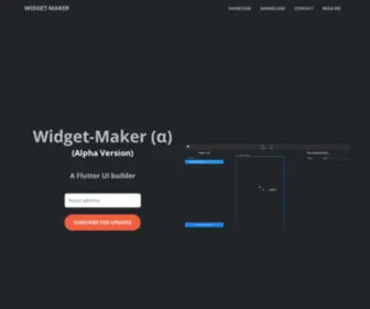 Widgetmaker.dev(widgetmaker) Screenshot