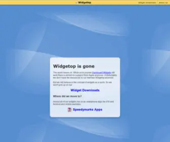 Widgetop.com(Your Web Desktop) Screenshot