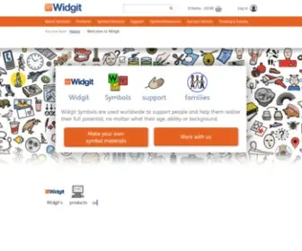 Widgit.com(Widgit Software) Screenshot