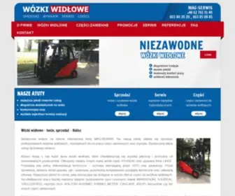 Widlaki-Wozki.pl(Wózki widłowe) Screenshot