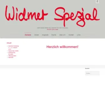 Widmer-Spezial.ch(Sport-Garage Widmer AG) Screenshot