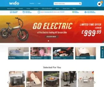 Wido.com(The Leading Wido Site on the Net) Screenshot