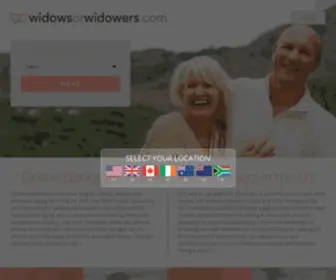 Widowsorwidowers.com(Widows & Widowers Dating in the US) Screenshot