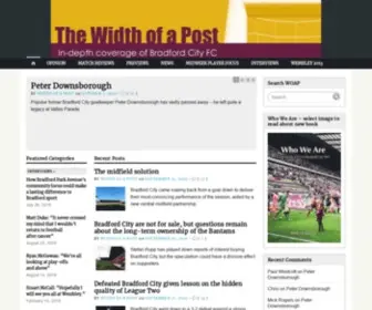 Widthofapost.com(The Width of a Post) Screenshot