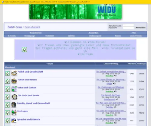 Widu-Forum.de(Dit domein kan te koop zijn) Screenshot