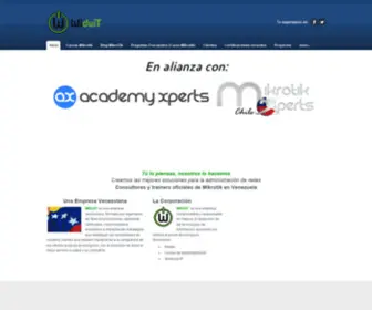 Widuitcorp.com(Corporación Widuit C.A) Screenshot
