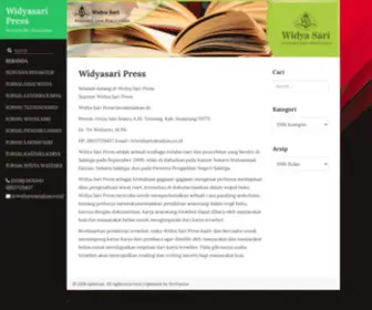 Widyasari-Press.com(Penerbit dan Percetakan) Screenshot