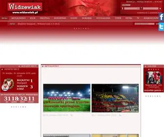 Widzewiak.pl(Widzew) Screenshot