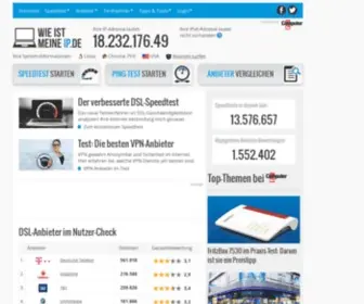 Wie-IST-Meine-IP.de(Wie ist meine IP) Screenshot