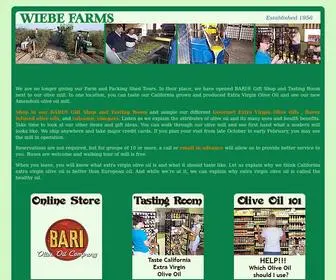 Wiebefarms.com(Olive Farm Tours) Screenshot