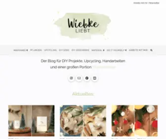 Wiebkeliebt.de(DIY Blog) Screenshot