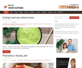WiecejNizzdroweodzywianie.pl(Więcej Niż Zdrowe Odżywianie blog) Screenshot