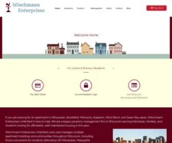 Wiechmannenterprises.com(Wiechmann Enterprises) Screenshot