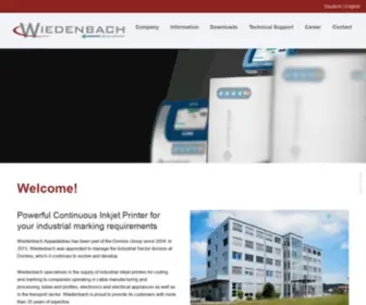 Wiedenbach.com Screenshot