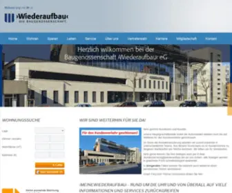 Wiederaufbau.de(Wolfenbüttel) Screenshot