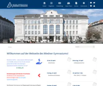 Wiednergymnasium.at(Wiednergymnasium) Screenshot
