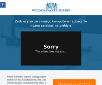 Wiedzawartamilion.com(Wybierz termin) Screenshot