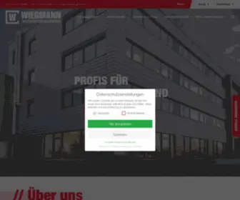 Wiegmann-Gruppe.de(Start Wiegmann Gruppe Bersenbrueck) Screenshot