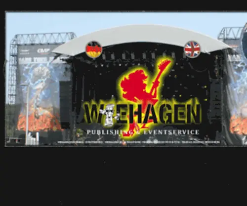 Wiehagen.com(Wiehagen Publishing & Eventservice) Screenshot