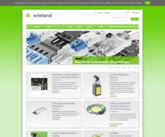 Wieland-Electric.ca(Wieland Electric Canada) Screenshot