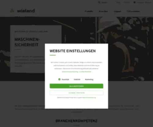 Wieland-Electric.de(Wieland) Screenshot