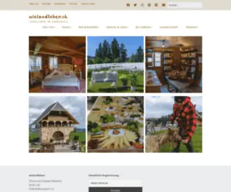 Wielandleben.ch(Landleben im Emmental) Screenshot