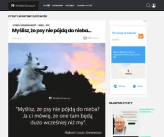 Wielkieslowa.pl(Cytaty) Screenshot