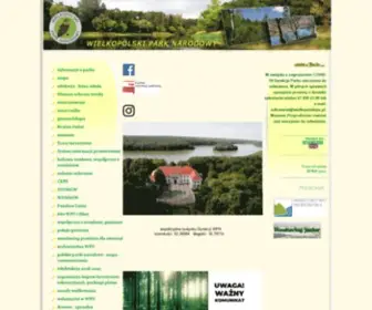 Wielkopolskipn.pl(Wielkopolski Park Narodowy) Screenshot