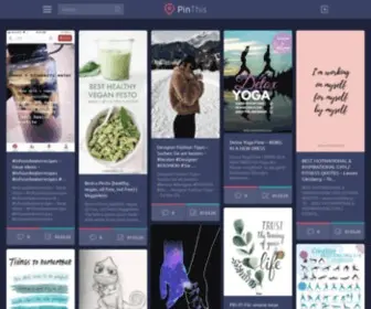 Wieman.site(Pinterest Blog) Screenshot
