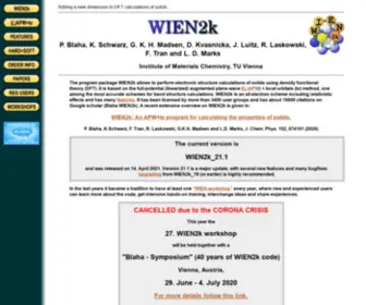 Wien2K.at(WIEN 2k) Screenshot