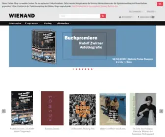 Wienand-Koeln.de(Wienand Verlag) Screenshot