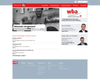 Wiener-Bildung.at(Wiener Bildung › SPÖ) Screenshot