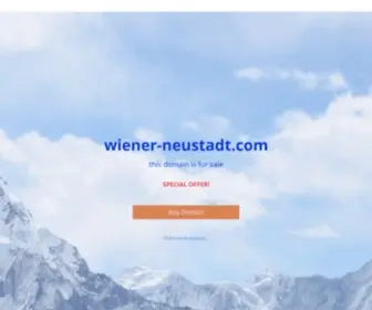 Wiener-Neustadt.com(For Sale) Screenshot