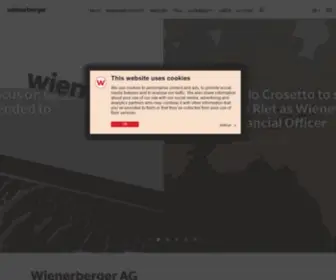 Wienerberger.com(Wienerberger AG) Screenshot