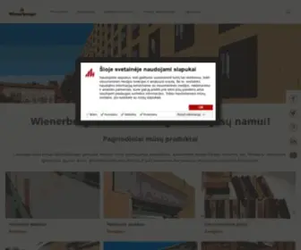 Wienerberger.lt(Wienerberger) Screenshot