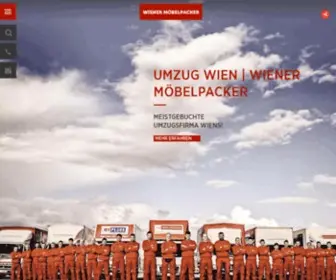 Wienermoebelpacker.at(Umzugsservice in Wien ✚ ganz Österreich und Ausland mit den Wiener Möbelpackern) Screenshot