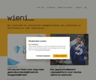 Wieni.be(Webapplicaties die uitblinken in performance en user experience) Screenshot