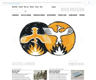 Wienmuseum.at(WIEN MUSEUM) Screenshot