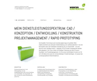 Wientjes-Konstruktion.de(Wientjes Konstruktion) Screenshot