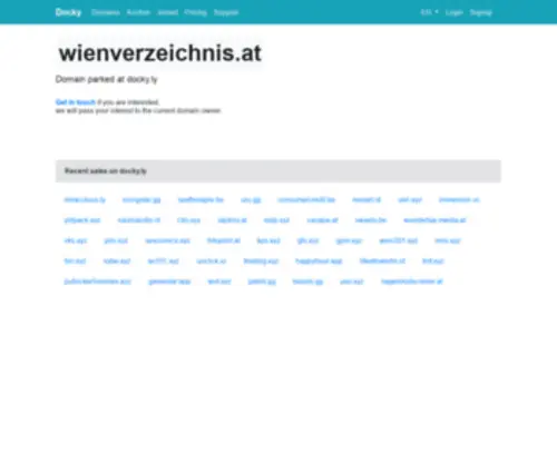 Wienverzeichnis.at(Wienverzeichnis) Screenshot