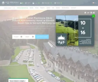 Wierchomla.com.pl(Hotel SPA w Górach z Basenem dla Dzieci) Screenshot