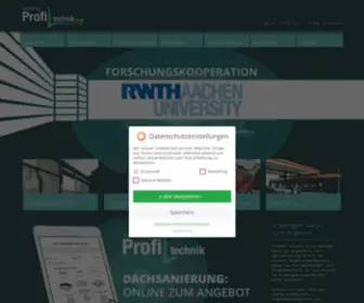 Wierig-Profiltechnik.de(Hallensanierung und Neubau) Screenshot