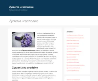 Wierszyki-Urodzinowe.pl(Yczenia Urodzinowe) Screenshot