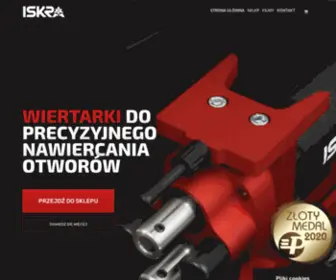 Wiertarkaiskra.pl(Wiertarka Iskra) Screenshot