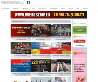 Wieruszow.info(Wieruszów) Screenshot