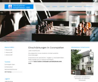 Wiesbadener-Schachverein.de(GM-Training) Screenshot