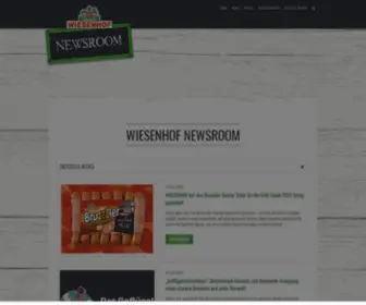 Wiesenhof-News.de(WIESENHOF Newsroom & Presse) Screenshot