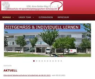 Wiesenschule.info(Volksschule und Regionales Zentrum für Sprachheilpädagogik. Die Volksschule Alma) Screenshot